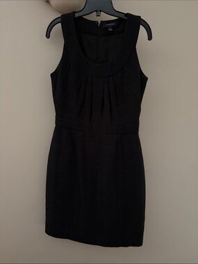 Banana Republic Black Sleeveless Midi Dress